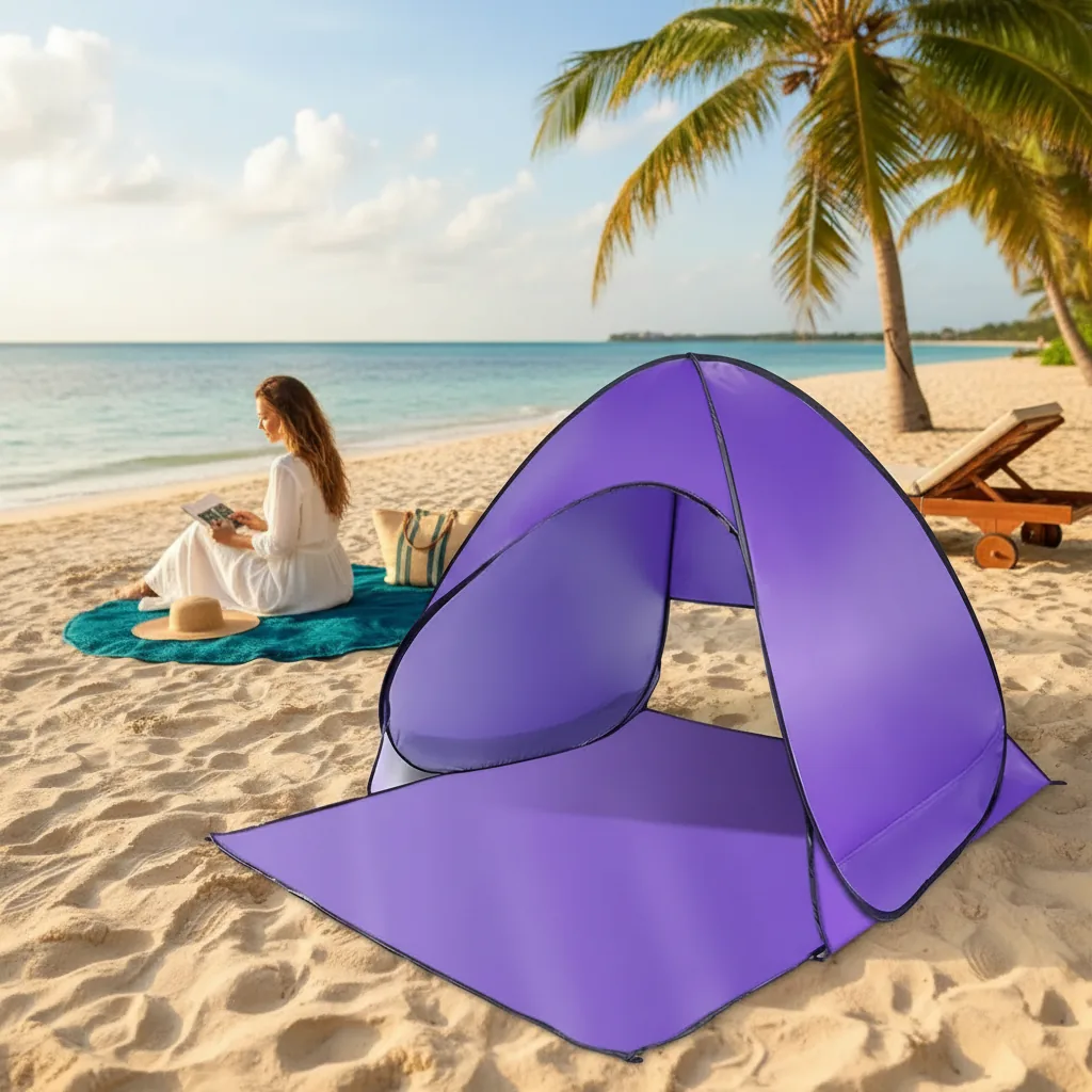 Automatic Pop-Up Beach Tent image