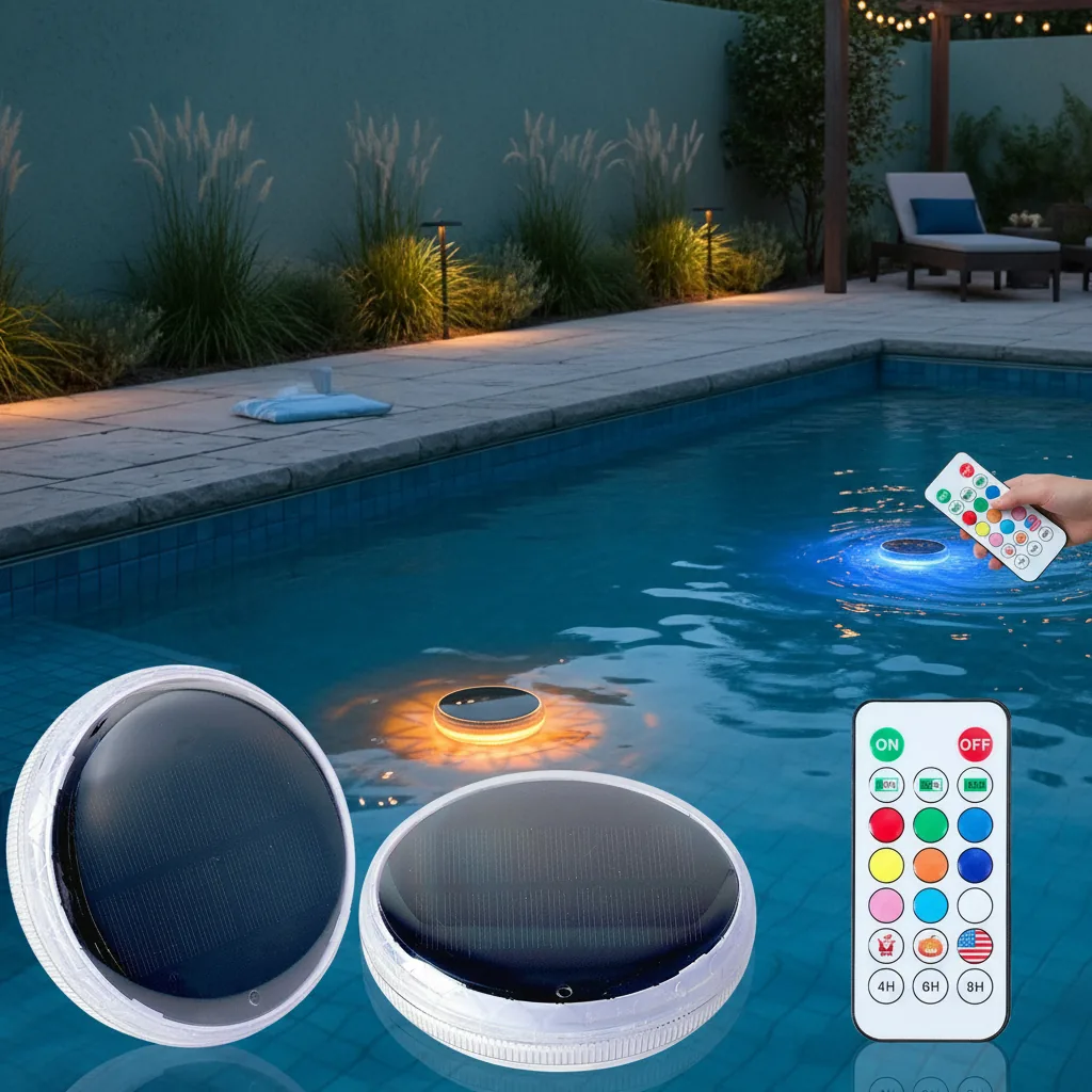 Rechargeable Floating Pool Lights image
